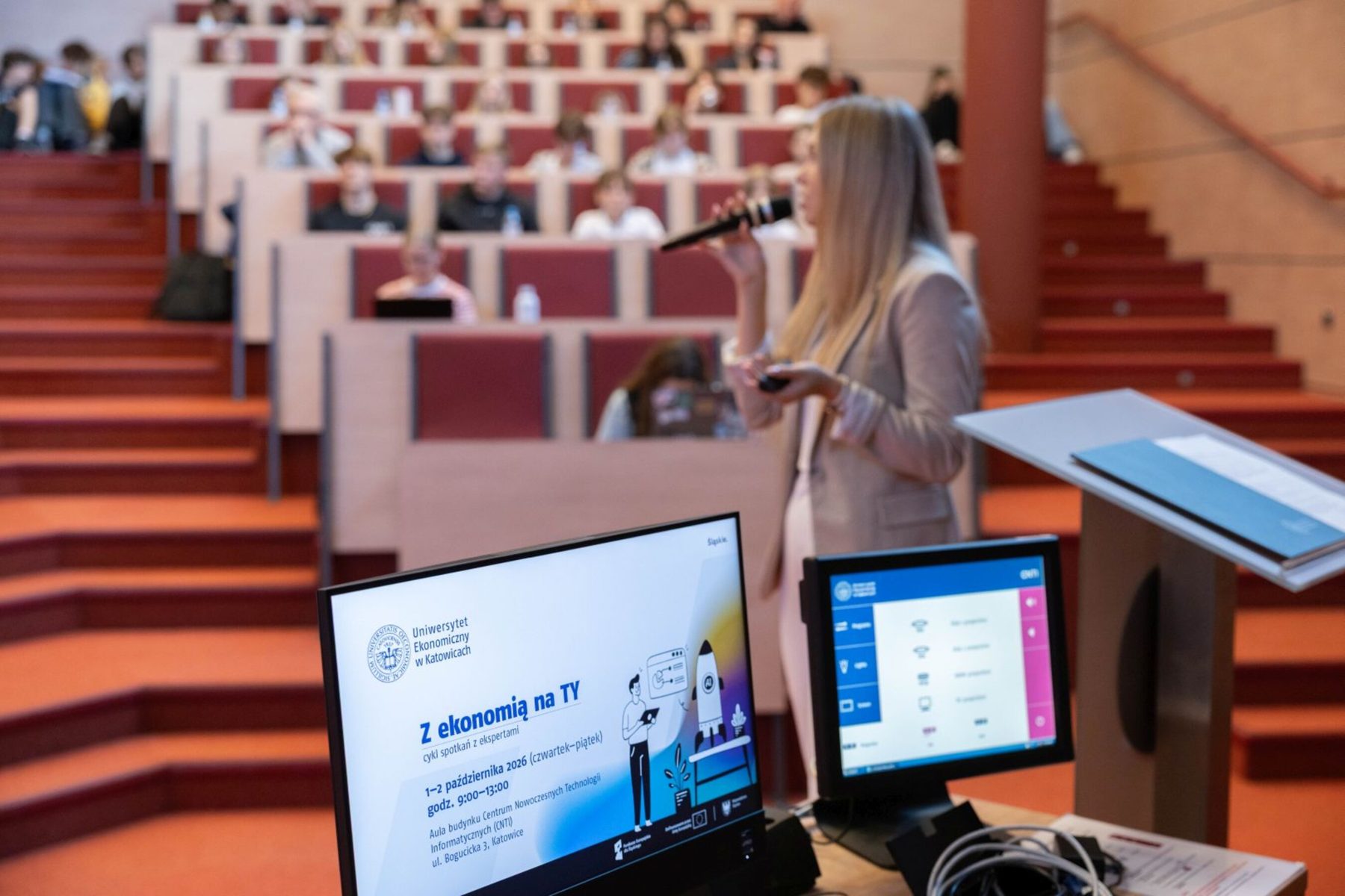 Wystąpienie o AI w ramach cyklu „Z ekonomią na TY” na UE Katowice